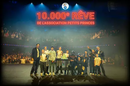 10 000 ème rêve de l'Association Petits Princes